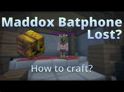 Slayer Menu and Maddox. . How to get maddox batphone